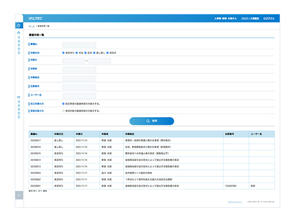 決裁依頼や決済結果をMOT/Chaに通知