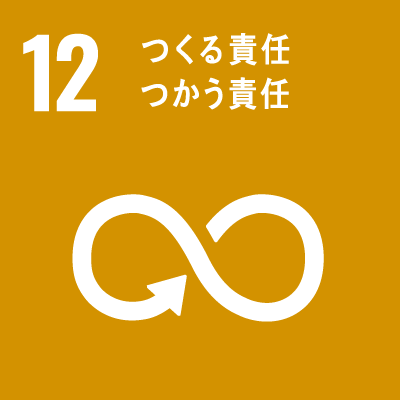 目標12：つくる責任 つかう責任