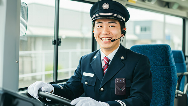 ウェアラブルカメラ（ボディカメラ） バス運行会社