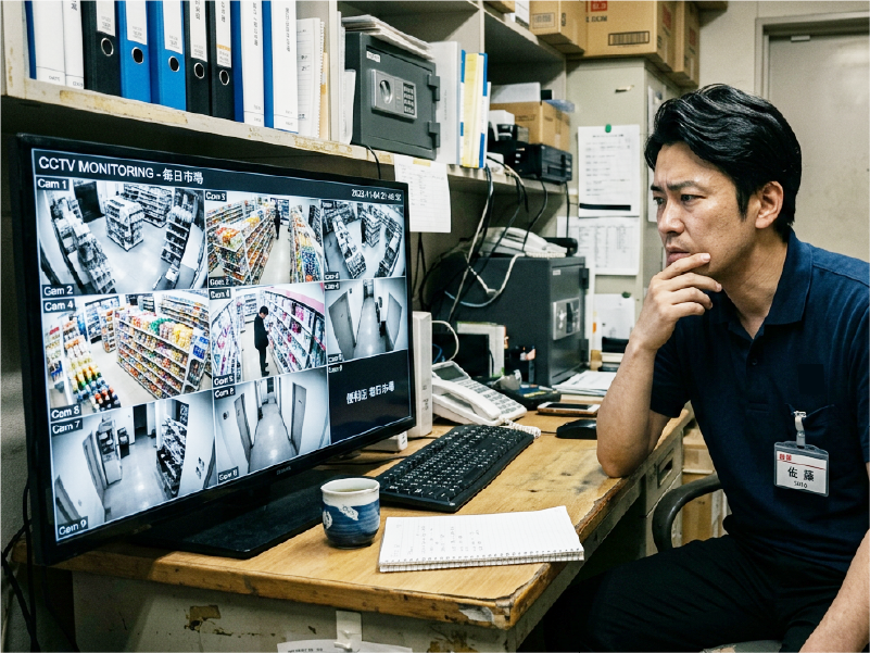 万引き常習者への対応が難しい