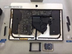 imac2013年薄型モデル SSD換装