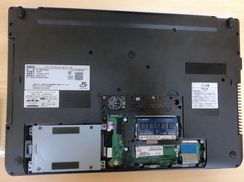 NEC Lavie PC-SN232HSA8 SSD換装