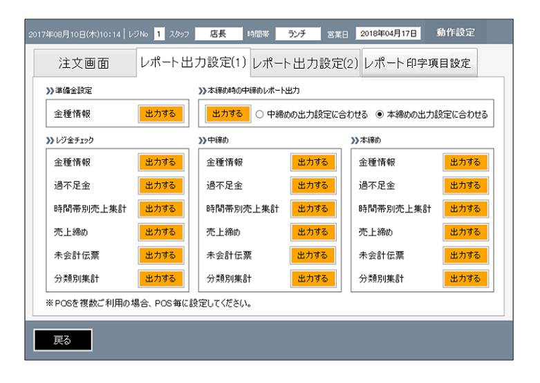 売上速報画面_分類時間タブ