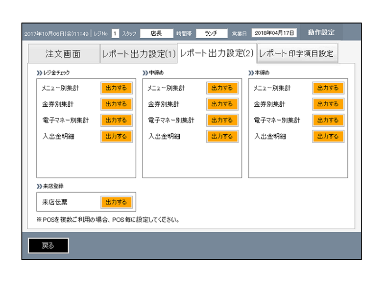 売上速報画面_分類時間タブ